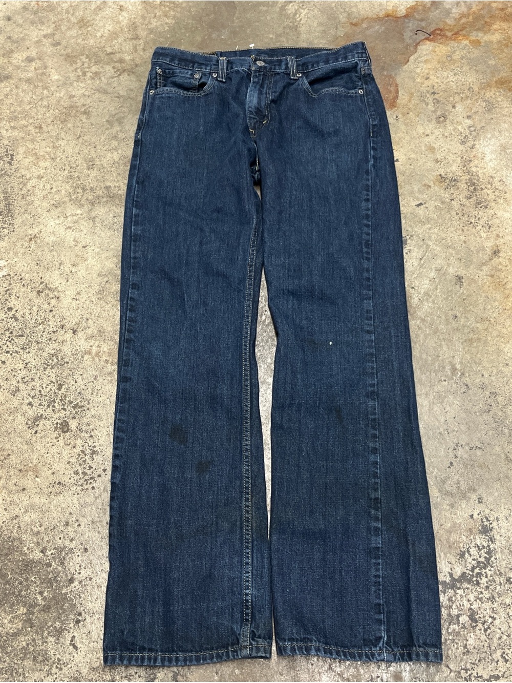 Levi’s 527 Slim Bootcut Jeans Men’s 33 x 34 Dark Wash Western Streetwear Casual